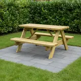 Kinderpicknicktafel Björn 90 cm KING® — foto 3