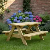 Kinderpicknicktafel Björn 90 cm KING® — foto 4