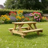 Kinderpicknicktafel Björn 90 cm KING® — foto 8