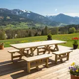 Picknicktafel 240 cm comfort KING® – extra stevig — foto 1