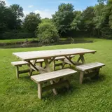 Picknicktafel 240 cm comfort KING® – extra stevig — foto 3