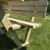 Picknicktafel 240 cm KING® met rugleuningen — foto 7