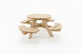 Ronde kleuterpicknicktafel Jimmy 120 cm KING® — foto 3