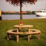 Ronde picknicktafel XXL 195 cm ROYAL KING® — foto 2