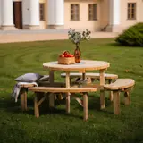 Ronde picknicktafel XXL 195 cm ROYAL KING® — foto 4