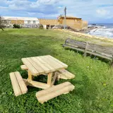 Vierkante kleuterpicknicktafel 125 × 125 cm KING® — foto 5